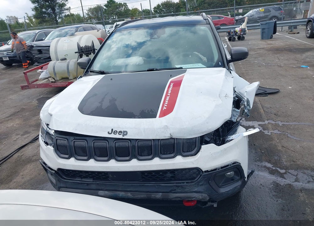 2022 JEEP COMPASS TRAILHAWK 4X4 VIN: 3C4NJDDB7NT133077
