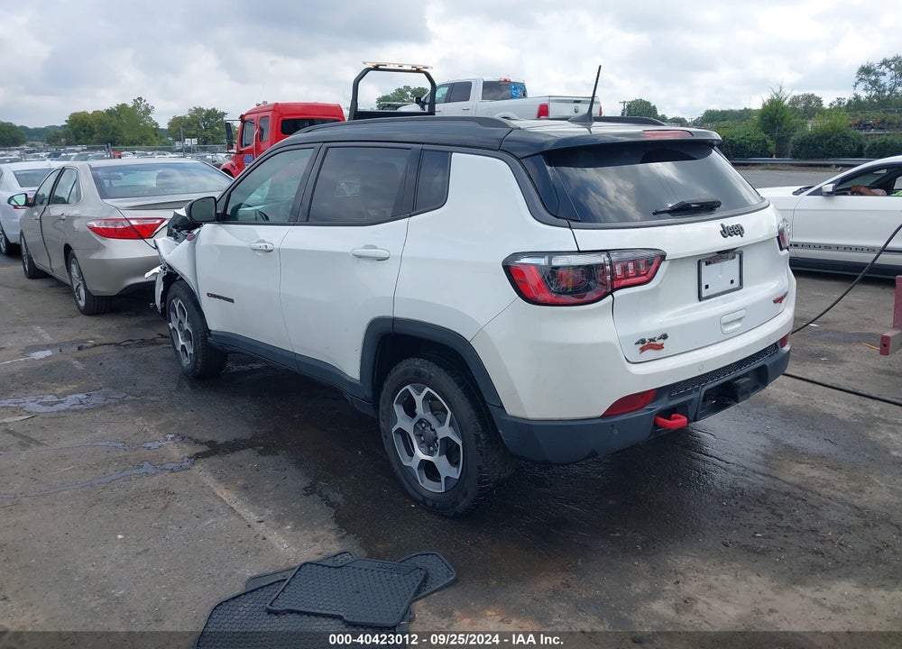2022 JEEP COMPASS TRAILHAWK 4X4 VIN: 3C4NJDDB7NT133077