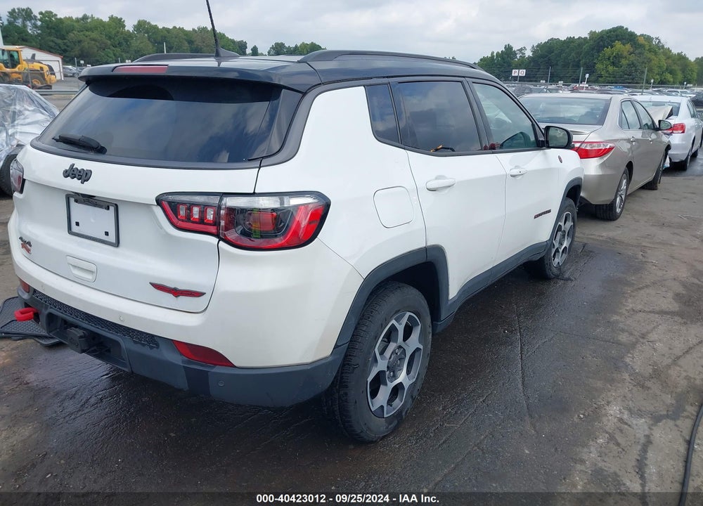 2022 JEEP COMPASS TRAILHAWK 4X4 VIN: 3C4NJDDB7NT133077