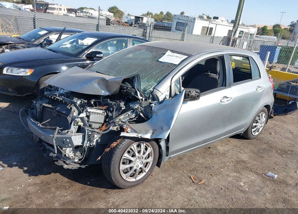 2010 TOYOTA YARIS VIN: JTDKT4K32A5284220