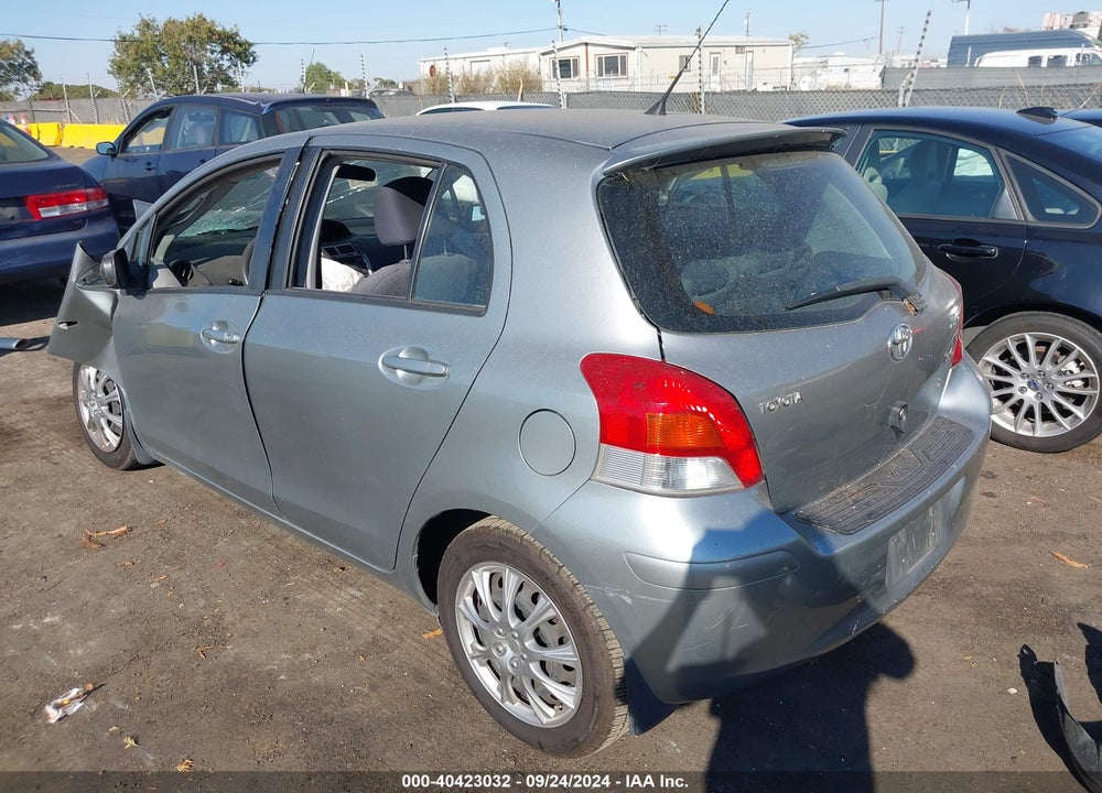 2010 TOYOTA YARIS VIN: JTDKT4K32A5284220