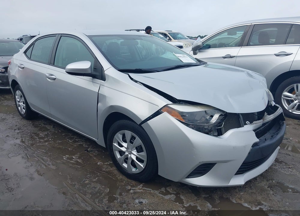 2014 TOYOTA COROLLA L VIN: 2T1BURHE1EC046421
