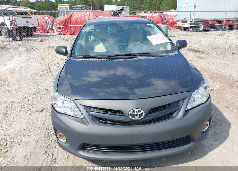 2012 TOYOTA COROLLA LE VIN: 5YFBU4EEXCP032960
