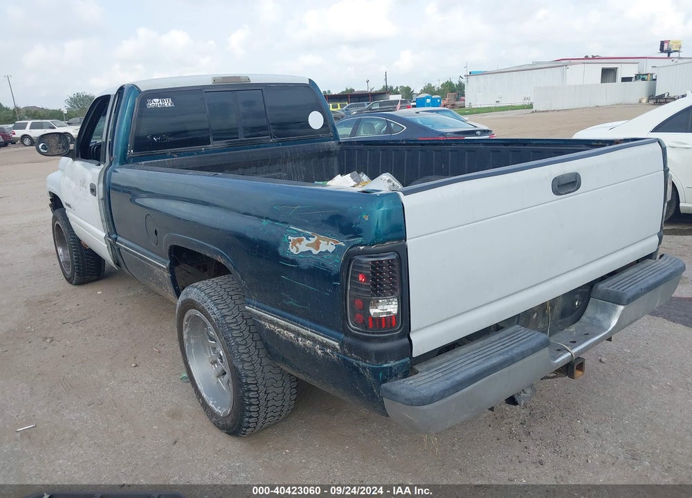 1996 DODGE RAM 1500 VIN: 1B7HC16Y9TS712013