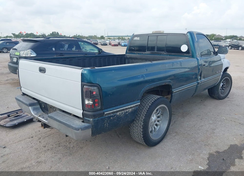 1996 DODGE RAM 1500 VIN: 1B7HC16Y9TS712013