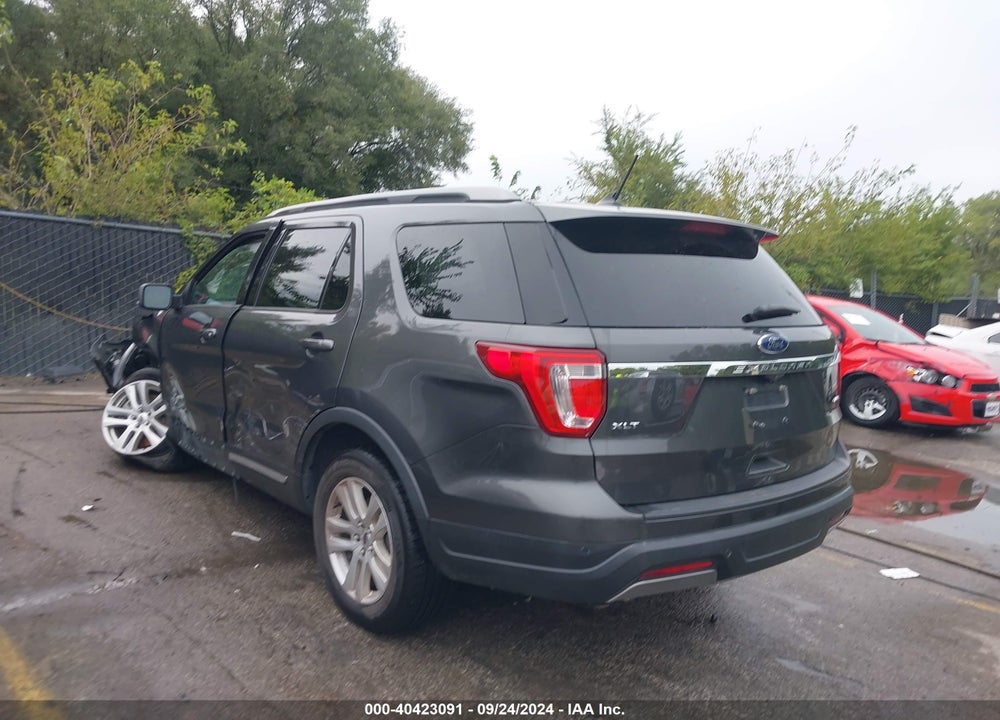 2019 FORD EXPLORER XLT VIN: 1FM5K8D83KGA19744