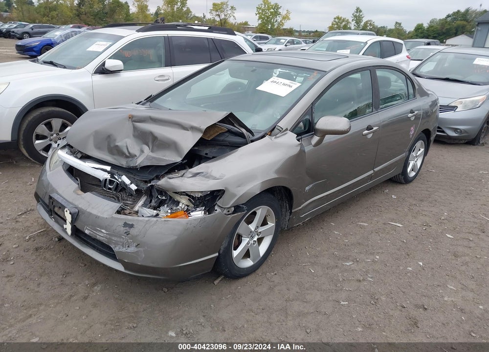 2008 HONDA CIVIC EX-L VIN: 1HGFA16918L104317