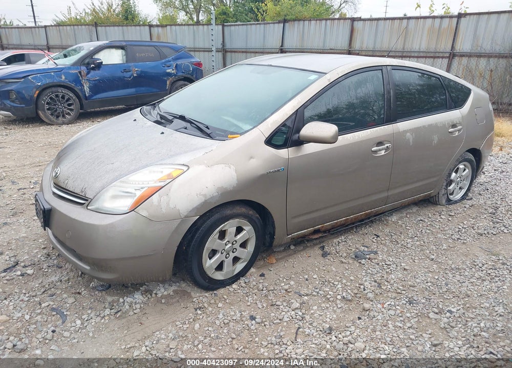 2007 TOYOTA PRIUS VIN: JTDKB20U977665627