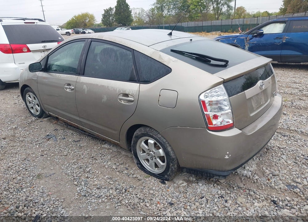 2007 TOYOTA PRIUS VIN: JTDKB20U977665627