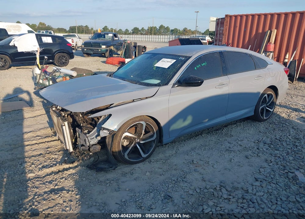 2022 HONDA ACCORD VIN: 1HGCV1F48NA094436