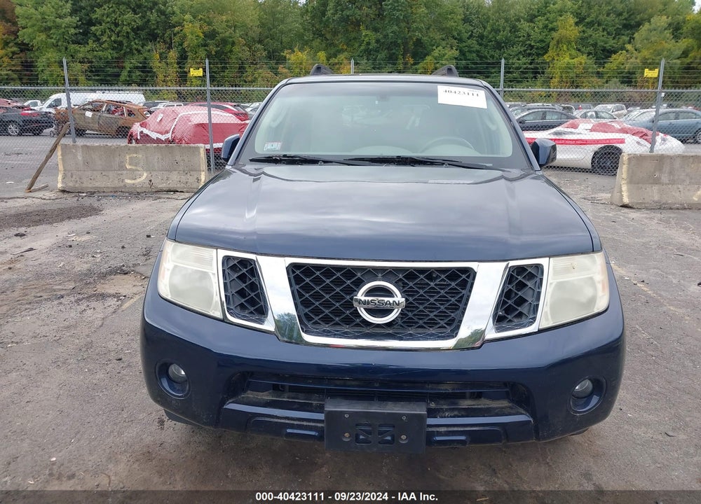 2010 NISSAN PATHFINDER SE VIN: 5N1AR1NB8AC602621