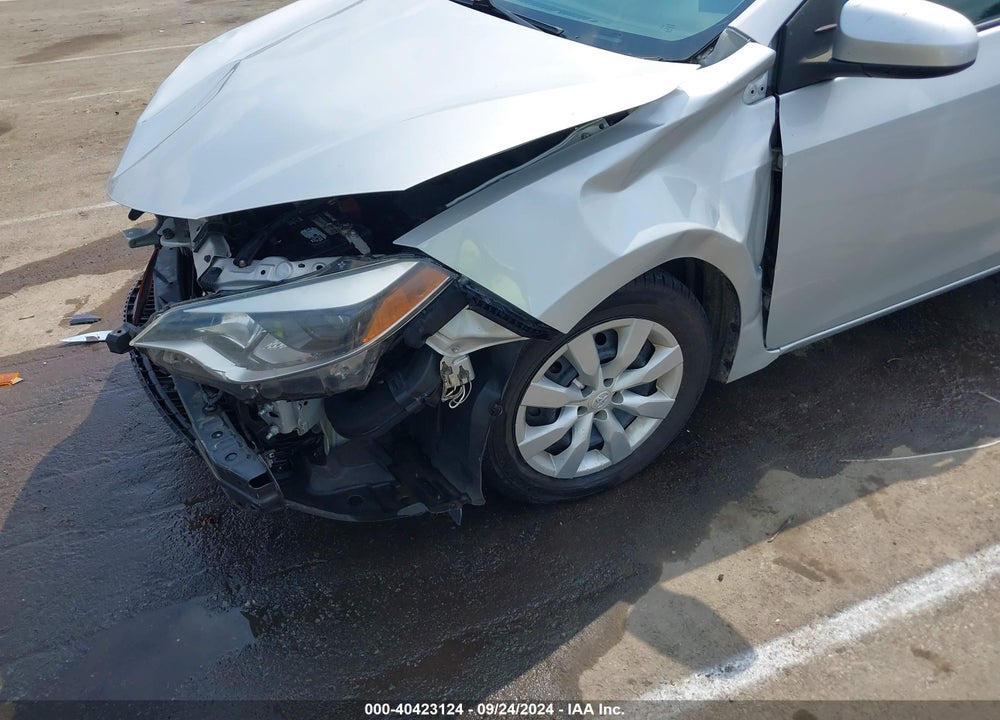 2016 TOYOTA COROLLA LE VIN: 2T1BURHE5GC497533
