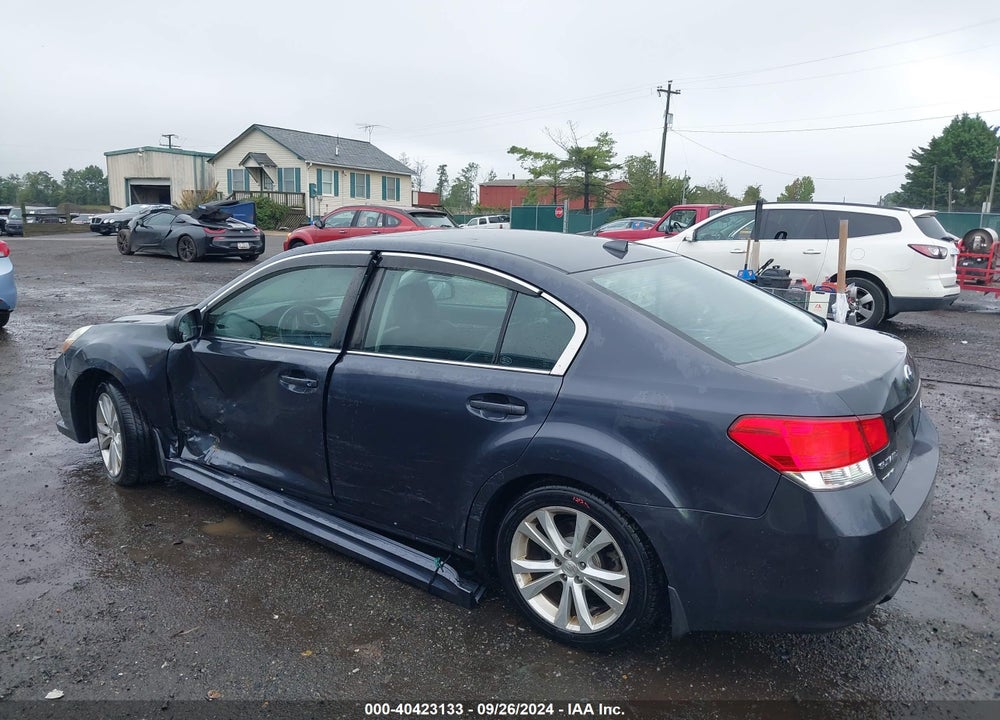 2013 SUBARU LEGACY 2.5I LIMITED VIN: 4S3BMBK63D3008947