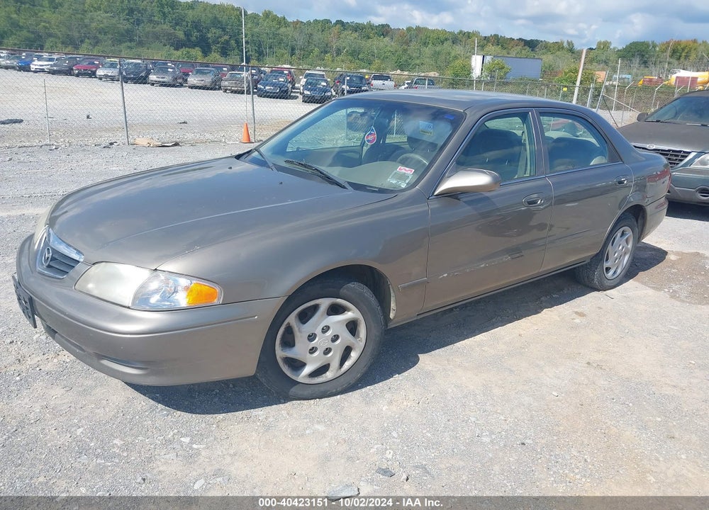 2001 MAZDA 626 ES/LX VIN: 1YVGF22C115201341