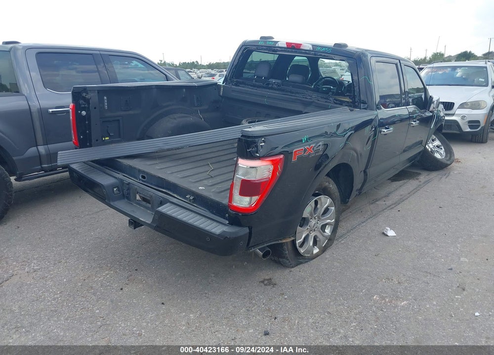 2021 FORD F-150 PLATINUM VIN: 1FTFW1E88MFA50239