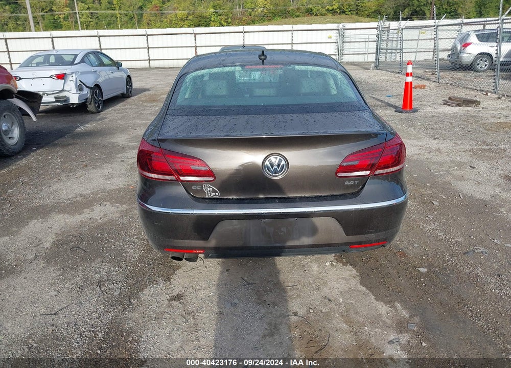 2015 VOLKSWAGEN CC 2.0T SPORT VIN: WVWBN7AN3FE813776