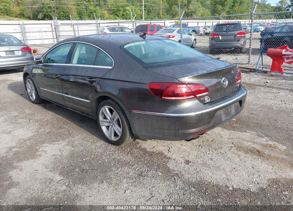 2015 VOLKSWAGEN CC 2.0T SPORT VIN: WVWBN7AN3FE813776
