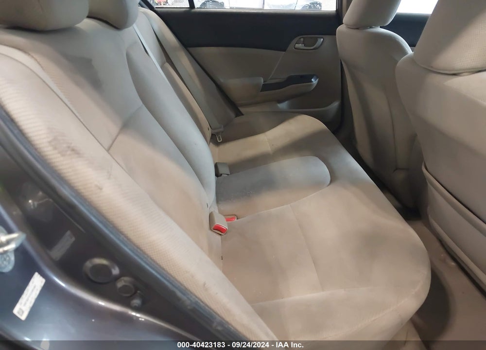 2012 HONDA CIVIC LX VIN: 19XFB2F51CE083467