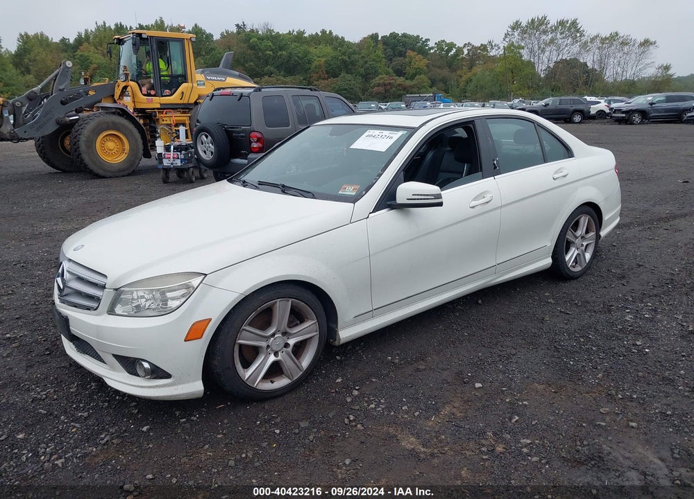 2010 MERCEDES-BENZ C 300 VIN: WDDGF8BB7AR116308