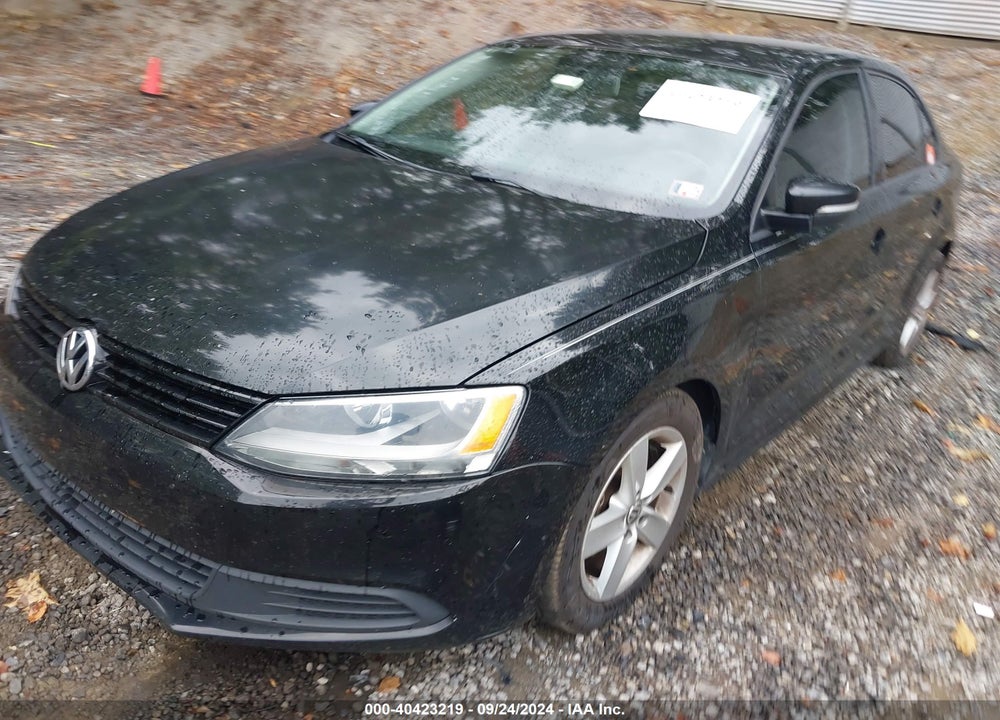 2012 VOLKSWAGEN JETTA 2.0L TDI VIN: 3VW3L7AJXCM465503
