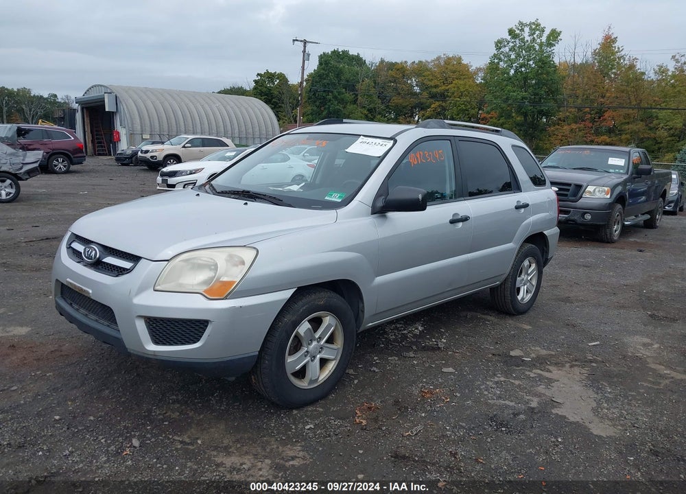 2009 KIA SPORTAGE LX V6 VIN: KNDJE723297555946
