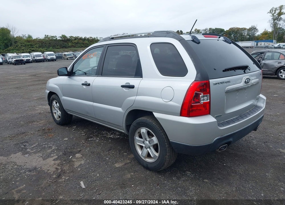 2009 KIA SPORTAGE LX V6 VIN: KNDJE723297555946