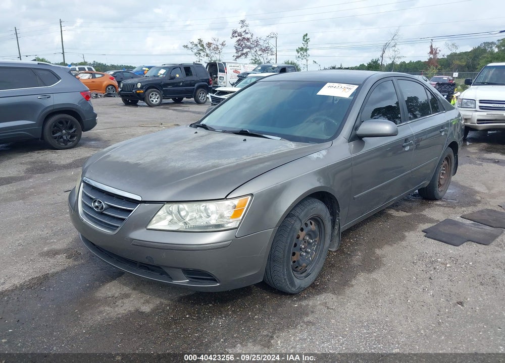 2009 HYUNDAI SONATA GLS VIN: 5NPET46C29H488566