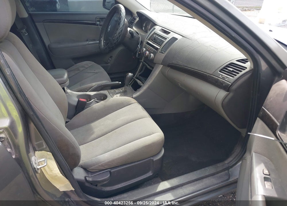2009 HYUNDAI SONATA GLS VIN: 5NPET46C29H488566
