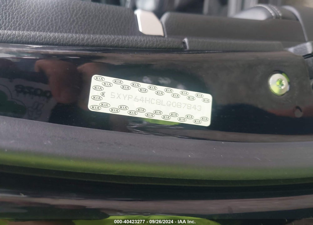 2020 KIA TELLURIDE S VIN: 5XYP64HC8LG087843