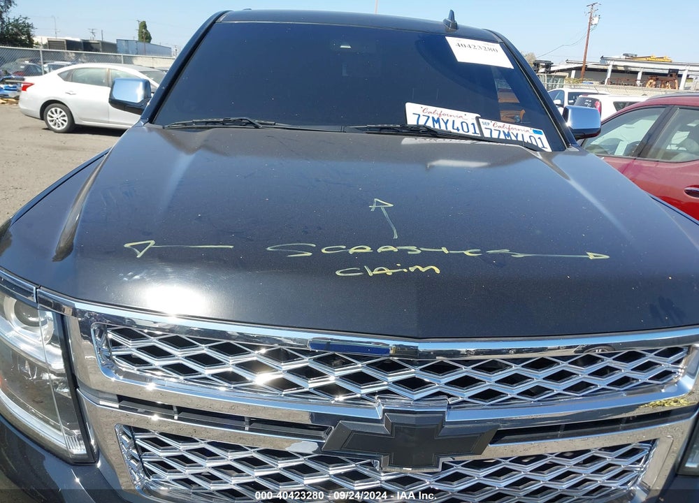 2015 CHEVROLET TAHOE LTZ VIN: 1GNSCCKC1FR646474