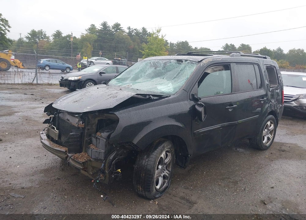 2013 HONDA PILOT EX-L VIN: 5FNYF4H58DB080003