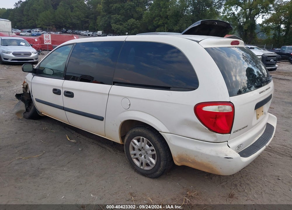 2005 DODGE GRAND CARAVAN SE VIN: 1D4GP24R35B330745