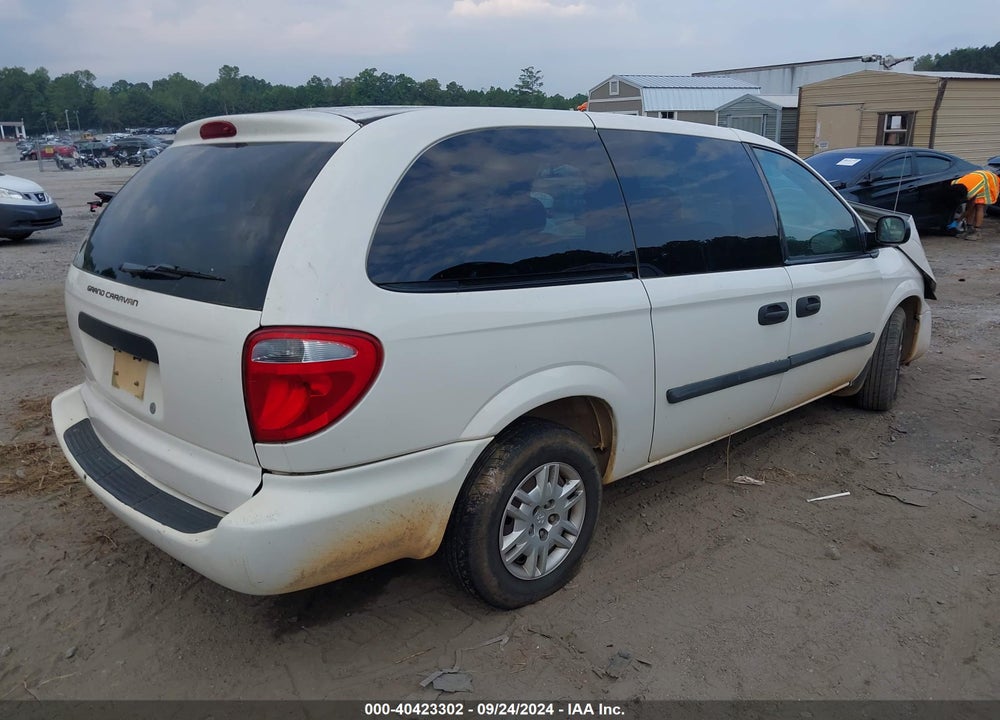 2005 DODGE GRAND CARAVAN SE VIN: 1D4GP24R35B330745