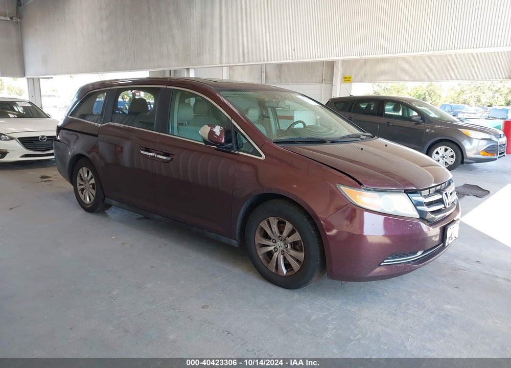 2014 HONDA ODYSSEY EX-L VIN: 5FNRL5H61EB062472