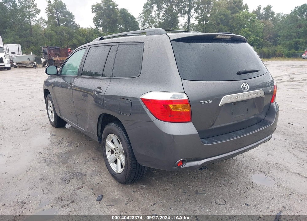 2009 TOYOTA HIGHLANDER VIN: JTEDS41A192087236