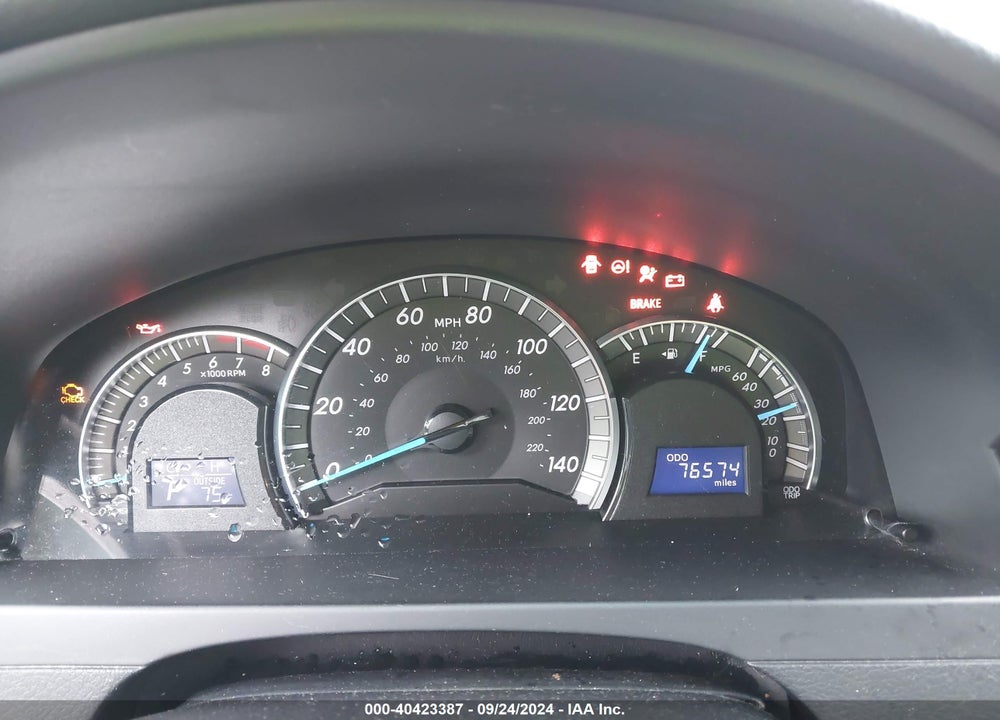 2013 TOYOTA CAMRY SE VIN: 4T1BF1FK2DU697655