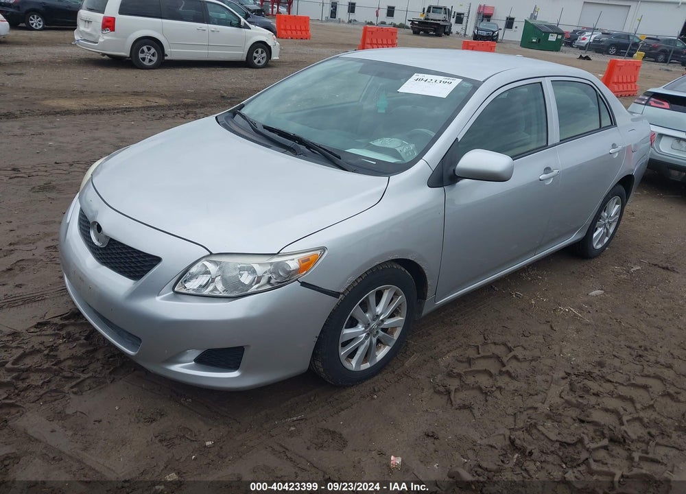 2009 TOYOTA COROLLA LE VIN: JTDBL40E29J051509
