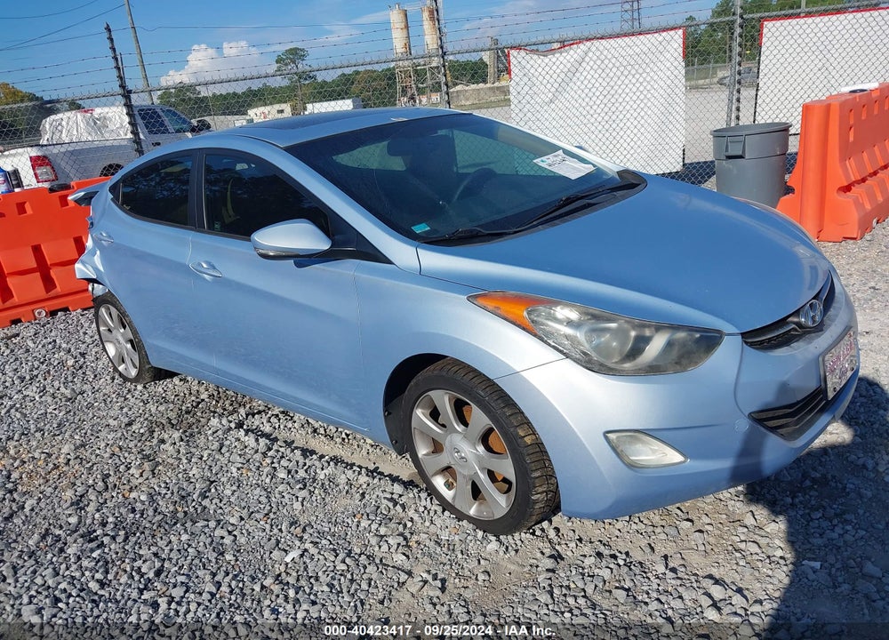 2012 HYUNDAI ELANTRA LIMITED (ULSAN PLANT) VIN: KMHDH4AE9CU362705
