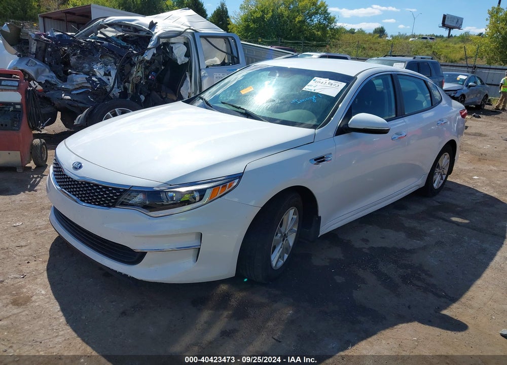2016 KIA OPTIMA LX VIN: 5XXGT4L36GG037274