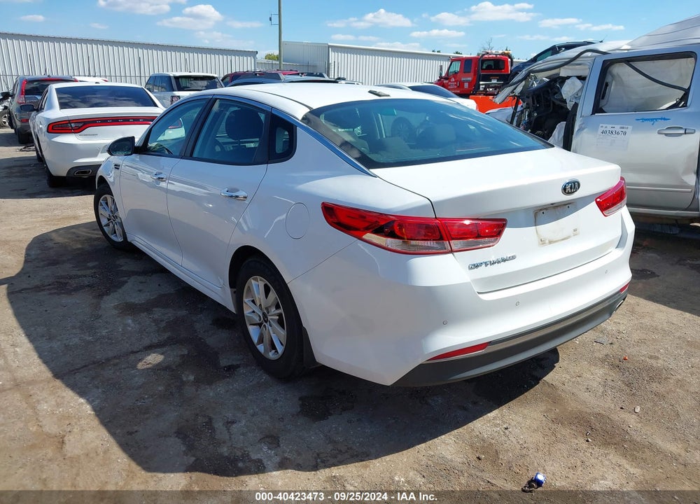 2016 KIA OPTIMA LX VIN: 5XXGT4L36GG037274