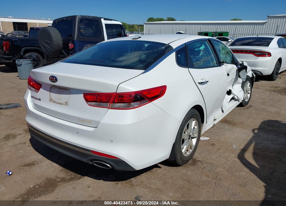 2016 KIA OPTIMA LX VIN: 5XXGT4L36GG037274