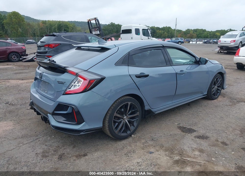 2020 HONDA CIVIC SPORT VIN: SHHFK7H41LU402313