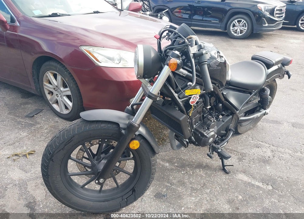 2018 HONDA CMX300 VIN: MLHNC5302J5100995