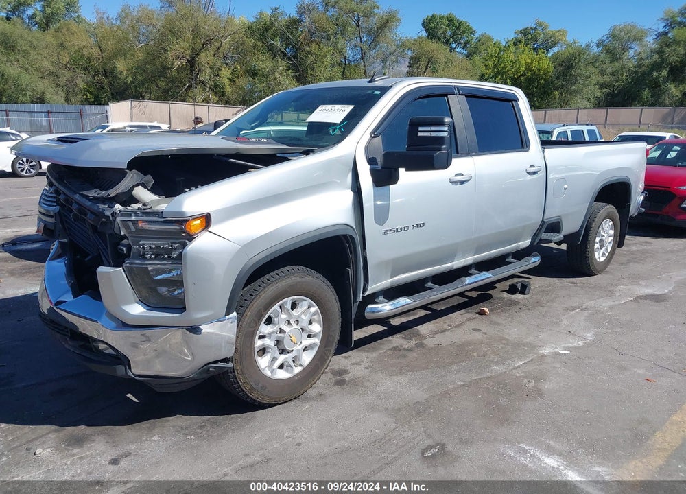 2021 CHEVROLET SILVERADO 2500HD 4WD  LONG BED LT/4WD  STANDARD BED LT VIN: 1GC4YNE73MF270033
