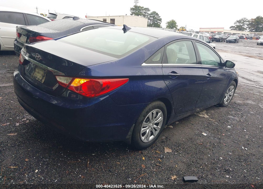 2011 HYUNDAI SONATA GLS VIN: 5NPEB4ACXBH169612