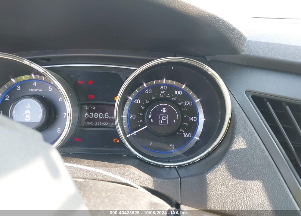 2011 HYUNDAI SONATA GLS VIN: 5NPEB4ACXBH169612