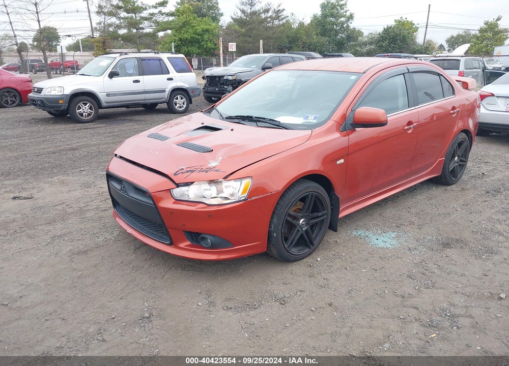 2009 MITSUBISHI LANCER RALLIART VIN: JA3AV66V39U023742