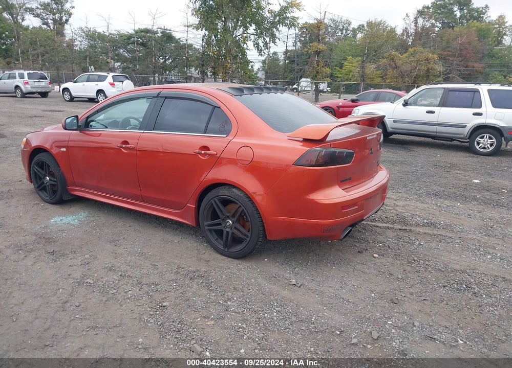 2009 MITSUBISHI LANCER RALLIART VIN: JA3AV66V39U023742