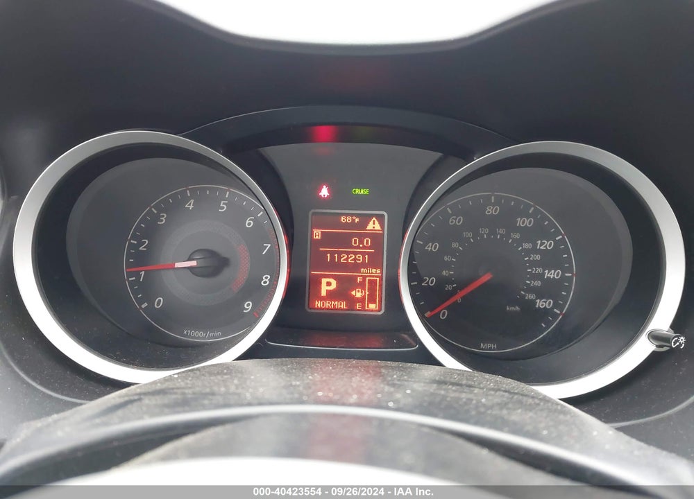 2009 MITSUBISHI LANCER RALLIART VIN: JA3AV66V39U023742