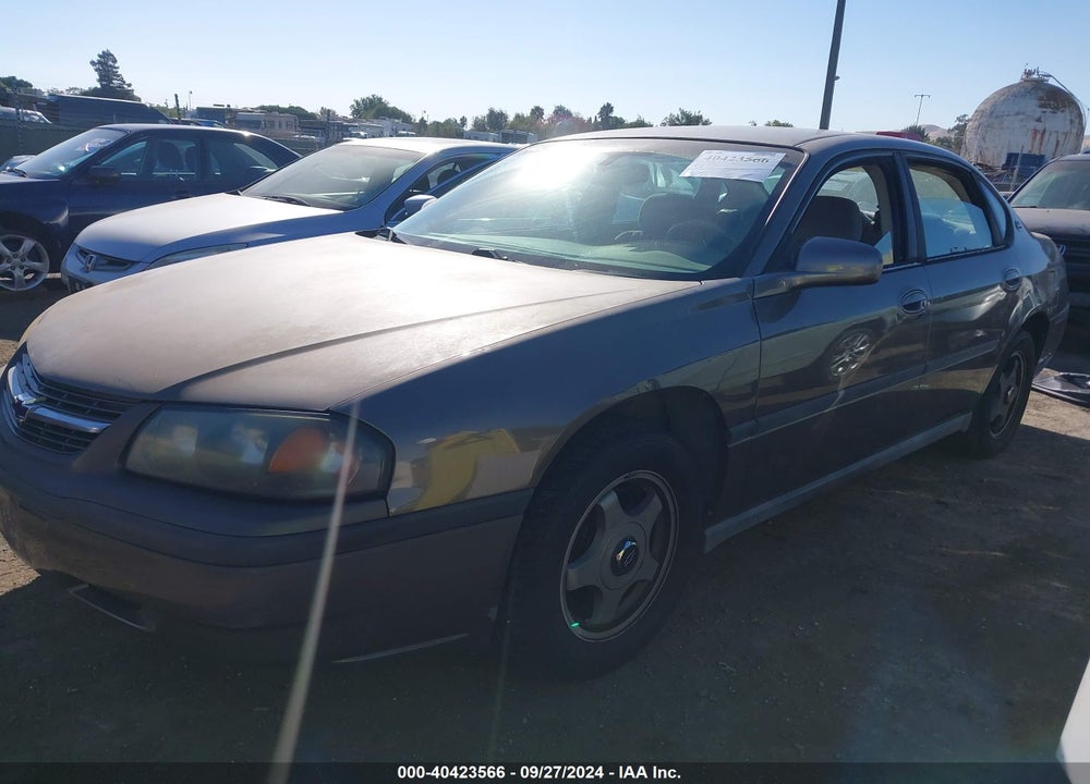 2003 CHEVROLET IMPALA VIN: 2G1WF55E239192079